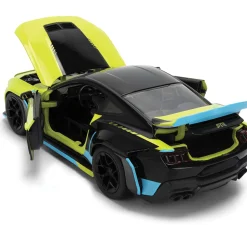 2024 Ford Mustang RTR - Hyperspec Yellow 1:24 Scale Diecast Model Car by Jada Toys