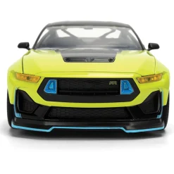 2024 Ford Mustang RTR - Hyperspec Yellow 1:24 Scale Diecast Model Car by Jada Toys