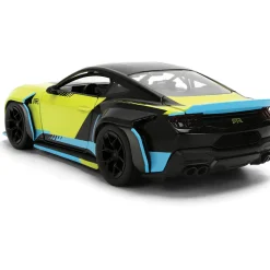 2024 Ford Mustang RTR - Hyperspec Yellow 1:24 Scale Diecast Model Car by Jada Toys