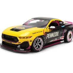 2025 Ford Mustang RTR w/Lights - Ben Hobson 1:24 Scale Diecast Model Car by Jada Toys