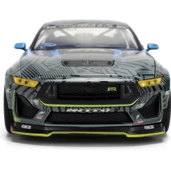 2025 Ford Mustang RTR w/Lights - Vaughn Gittin Jr. 1:24 Scale Diecast Model Car by Jada Toys