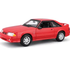 1993 Ford Mustang SVT Cobra - Red 1:24 Scale 1:24 Scale Diecast Model Car by Maisto