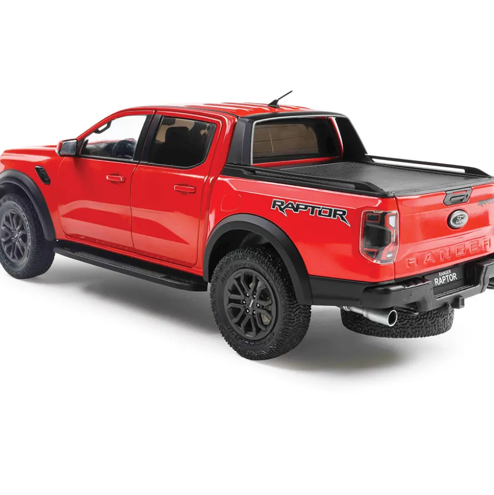 2024 Ford Ranger Raptor - Orange 1:18 Scale Diecast Model Truck by Solido