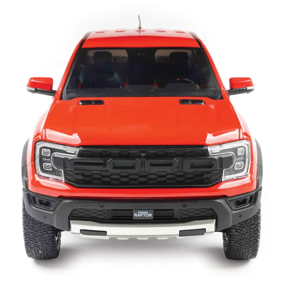 2024 Ford Ranger Raptor - Orange 1:18 Scale Diecast Model Truck by Solido