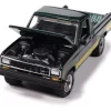 1987 Ford Ranger STX - Alpine Green W/Gold Stripes 1:64 Scale Diecast Model Truck by Johnny Lightning