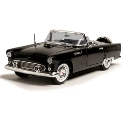 1956 Ford Thunderbird - black 1:18 Scale Diecast Model by Motormax