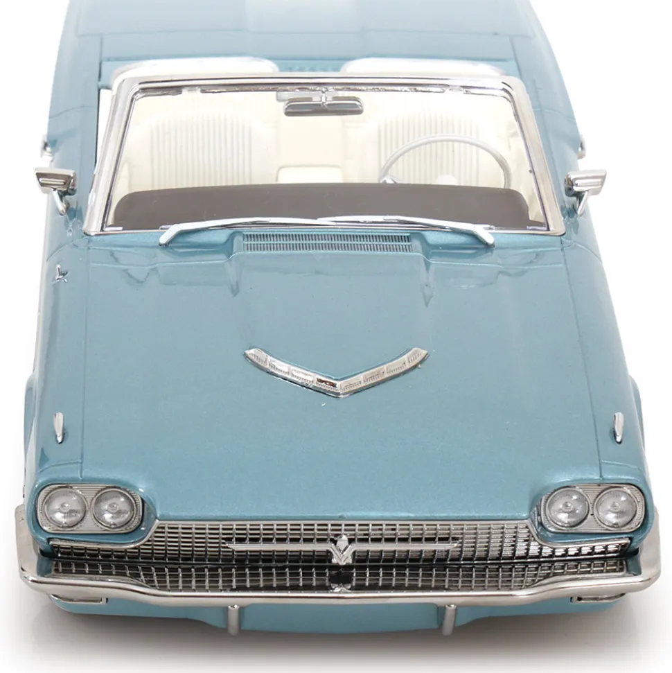 1966 Ford Thunderbird Convertible - Blue 1:18 Scale Diecast Model Car by KK Scale