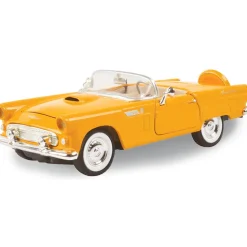 1956 Ford Thunderbird Convertible - Yellow 1:24 Scale Diecast Model Car by Motormax