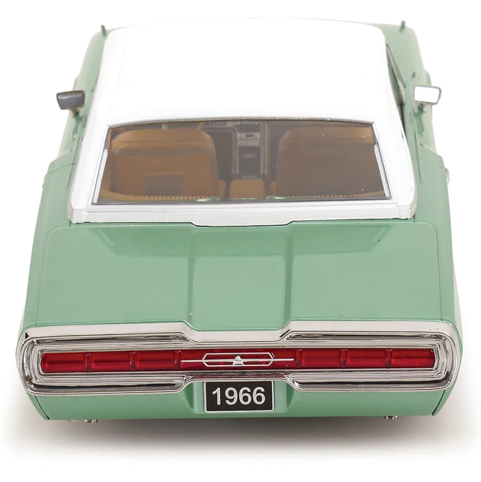 1966 Ford Thunderbird - Green & White 1:18 Scale Diecast Model Car by KK Scale
