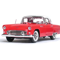 1956 Ford Thunderbird - red 1:18 Scale Diecast Model by Motormax
