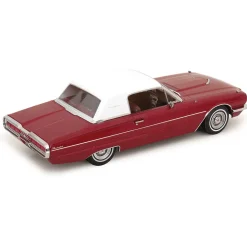 1966 Ford Thunderbird - Red & White 1:18 Scale Diecast Model Car by KK Scale