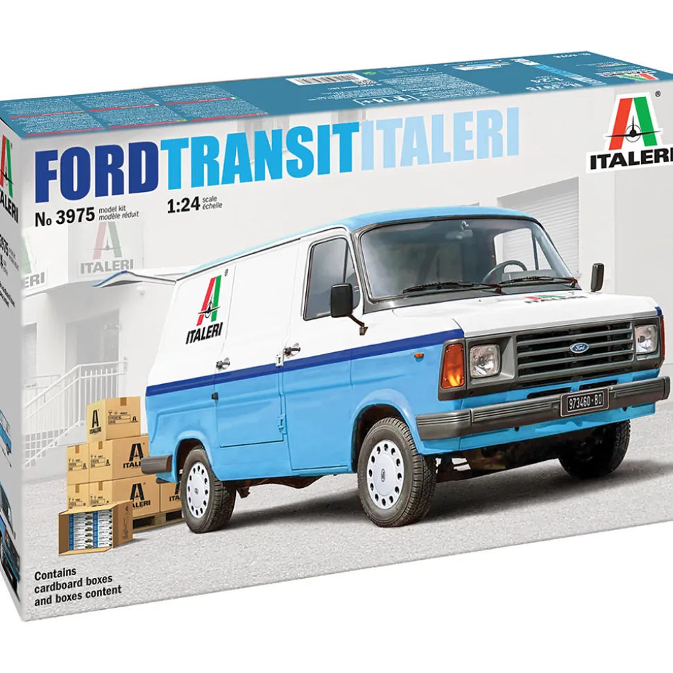 Ford Transit 1/24 Kit Italeri (3975) 1:24 scale Plastic by Italeri