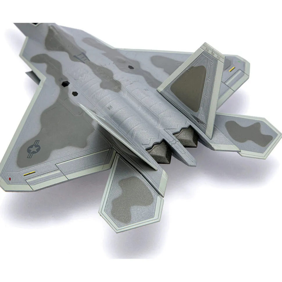 F-22 Raptor 1/72 Die Cast Model - AF1-0117D Pair-O-Dice, 90th FS, Elmendorf AFB 1:72 Scale by Air Force 1
