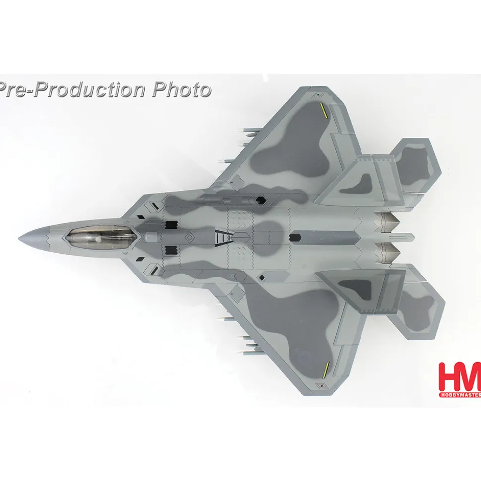 F-22 Raptor 1/72 Die Cast Model 1:72 scale Metal by Hobby Master