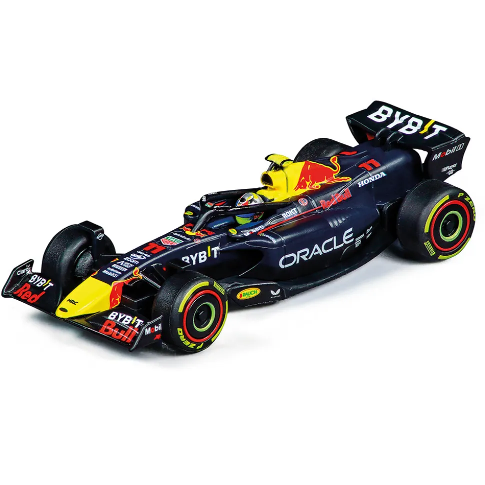 F1 Red Bull Double Action Verstappen & Perez Pull & Speed 1:43 Scale Plastic Model Car by Carrera
