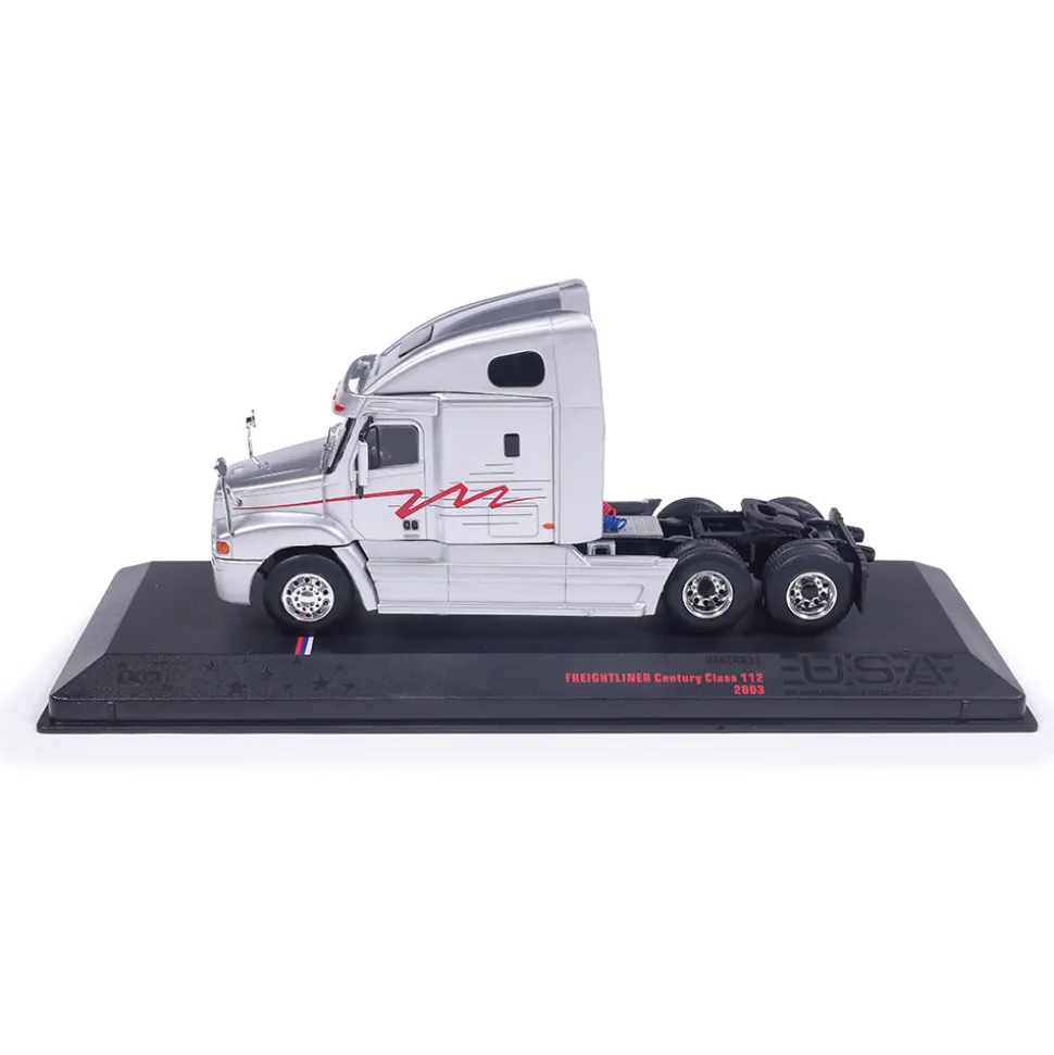 2003 Freightliner Century Class 112 Sleeper - Gray Broc 1:64 Scale by IXO Models
