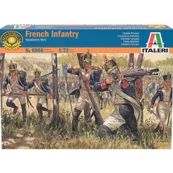 French Infantry (Nap. Wars) 1/72 Figures 1:72 Scale Plastic Model Kit by Italeri