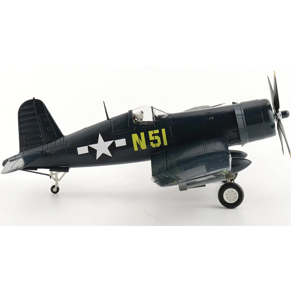 F4U-4 CORSAIR 1/48 DIE CAST MODEL - HA8227 JOHN GLENN, VMF-155, CHINA 1945 1:48 scale Metal by Hobby Master