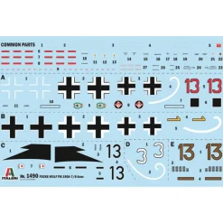 Fw 190 A-8/F Aces 1/72 Kit 1:72 scale Plastic by Italeri
