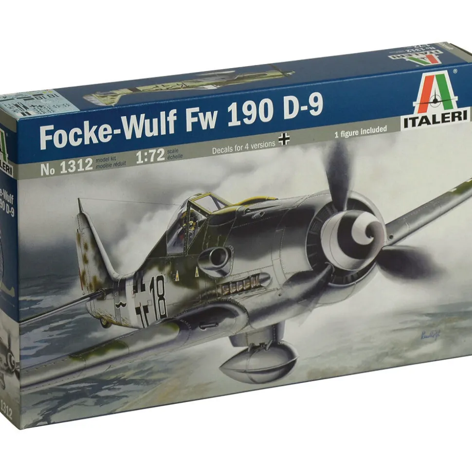 FW 190 D-9 1/72 Kit 1:72 Scale Plastic Model Kit by Italeri