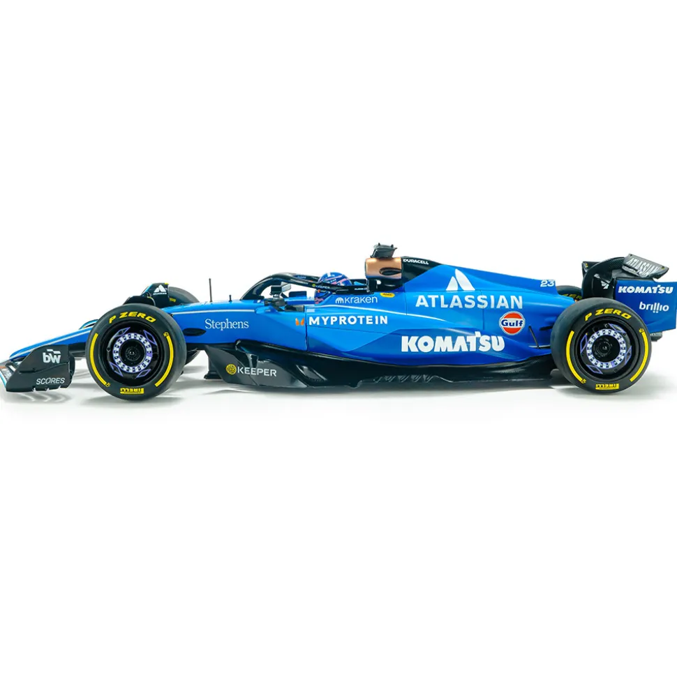 2025 F1 Williams FW47 Blue A.Albon #23 - GP Australia 1:18 Scale Diecast Model Car by Solido