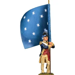 General Washington's Personal Flagbearer 1/30 Figure K&C (AR093) 1:30 scale Metal by King and Country