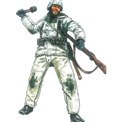 German Infantry - Winter Unif. (WWII) 1/72 Figures 1:72 Scale Plastic Model Kit by Italeri