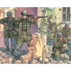German Paratroopers (WWII) 1/72 Plastic Figures 1:72 Scale Plastic by Italeri