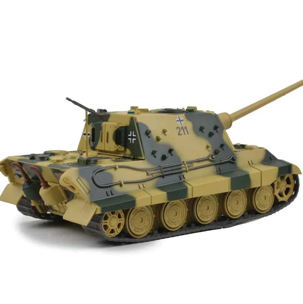 German Sd. Kfz. 186 Jagdpanzer VI Jagdtiger Heavy Tank Destroyer with Henschel Turret - "211", schwere Panzerjager Abtei 1:43 Scale Diecast Model by Armored Fighting Vehicles of W