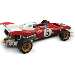 1971 Germany GP - Ferrari 312 B2 F1 Mario Andretti # 5 1:18 Scale Cast Resin Model Car by Tecnomodel