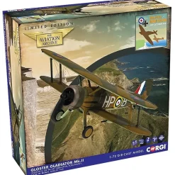 Gloster Gladiator MK II 1/72 Die Cast Model by Corgi