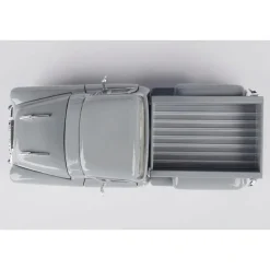 1957 GMC Blue Chip Pickup - Gray 1:24 Scale Diecast Model Truck by Motormax