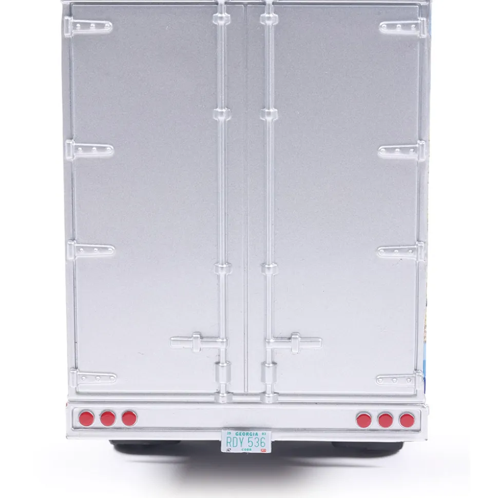 1980 GMC General With Trailer - Western White 1:43 Scale Diecast Model Truck by IXO Models
