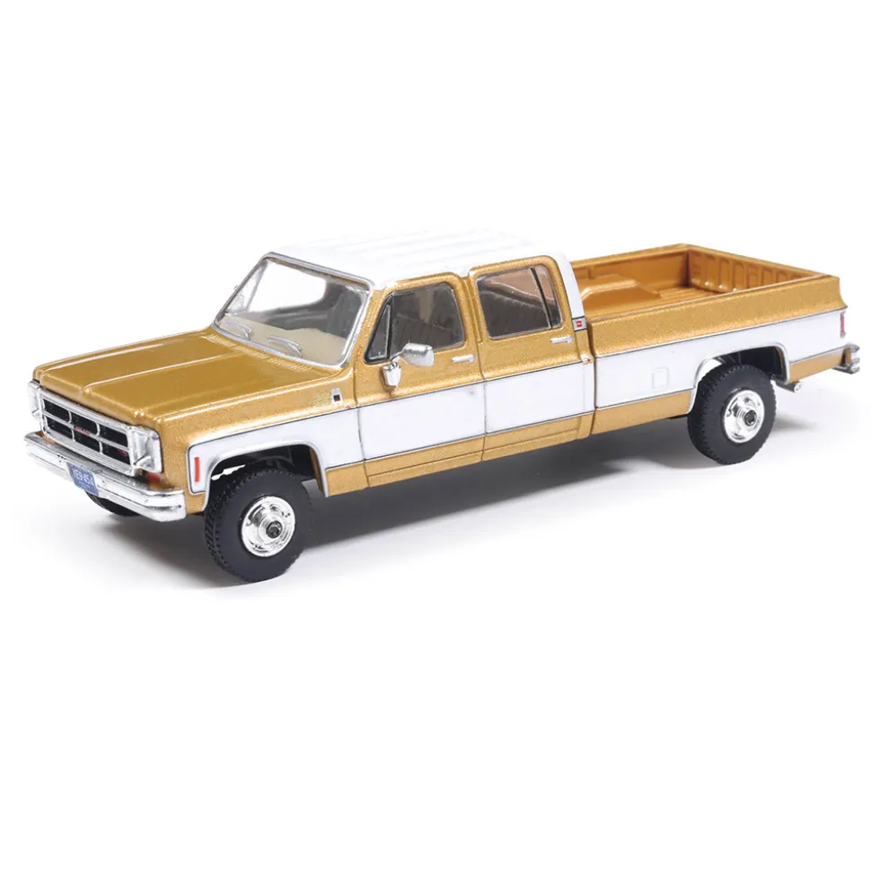 1975 GMC Sierra Classic - Yuba Gold 1:64 Scale Diecast Model Truck by IXO Models