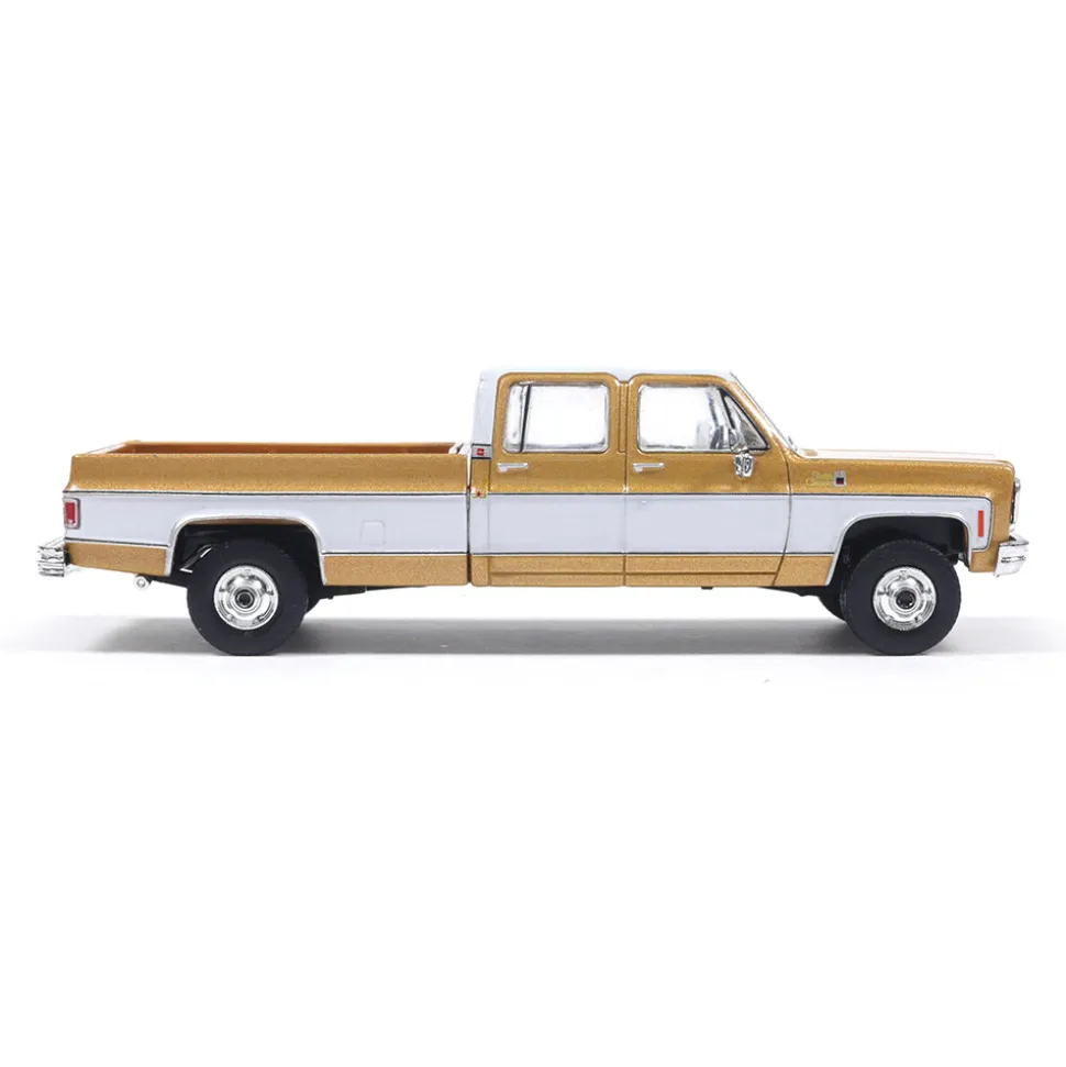 1975 GMC Sierra Classic - Yuba Gold 1:64 Scale Diecast Model Truck by IXO Models