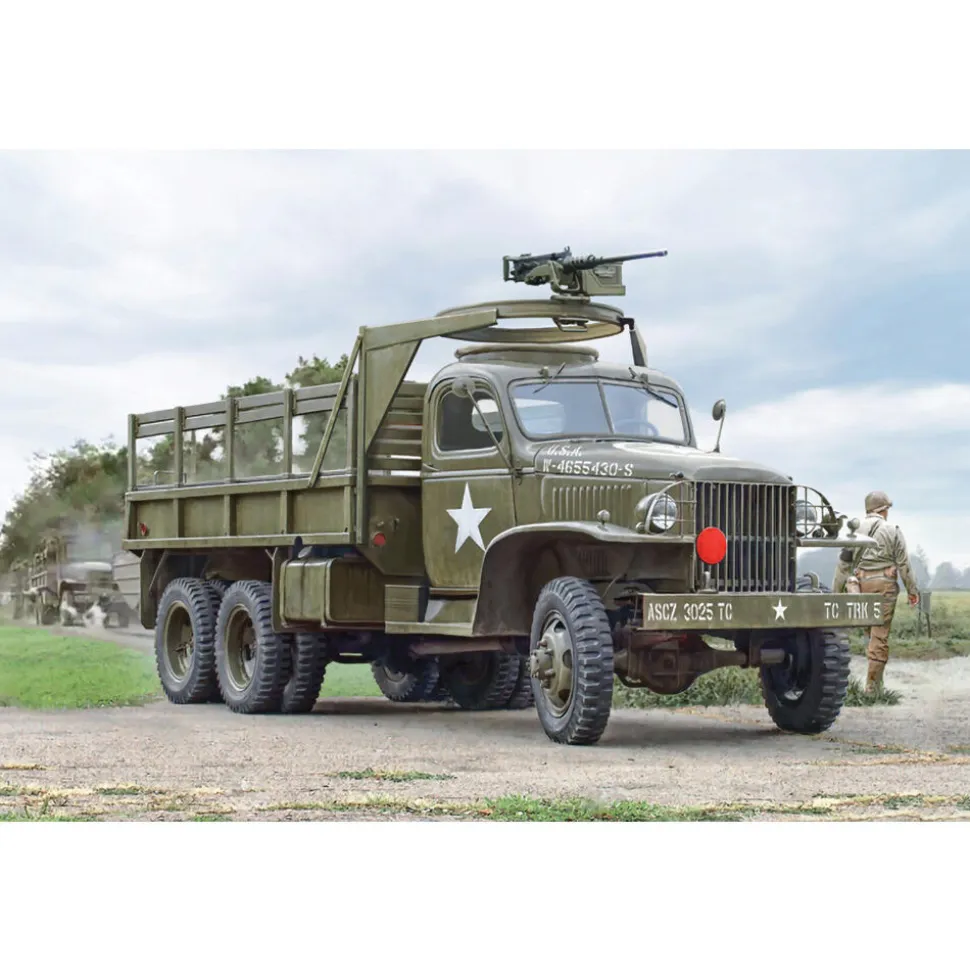 GMC 2 1/2 Ton, 6X6 Truck 1/35 Kit 1:35 Scale Plastic Model Kit by Italeri