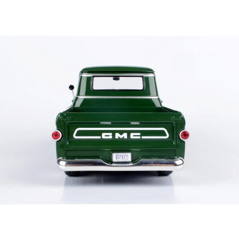 1958 GMC 100 Wideside Pickup - Dark Green 1:24 Scale Diecast Model Truck by Motormax