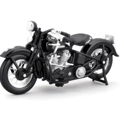 Harley-Davidson Duo 1942 Flat Head + 1948 Panhead 1:18 Scale Diecast Model Motorcycle by Maisto