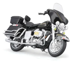 Harley-Davidson Duo 1977 FXS Low Rider + 1978 Electra Glide 1:18 Scale Diecast Model Motorcycle by Maisto