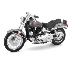 Harley-Davidson Duo 1977 FXS Low Rider + 1978 Electra Glide 1:18 Scale Diecast Model Motorcycle by Maisto