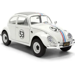 Herbie the Love Bug VW Beetle w/Tire Rack 1:24 Scale Diecast Model Car by Jada Toys