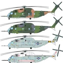 HH-53C Jolly Green Giant 1/72 Kit Italeri (91035) 1:72 scale Plastic by Italeri