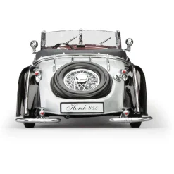 1939 Horch 855 Roadster - Black/Silver 1:18 Scale Diecast Model Car by Sunstar