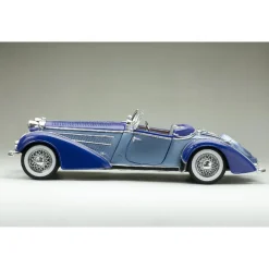 1939 Horch 855 Roadster - Blue 1:18 Scale Diecast Model Car by Sunstar