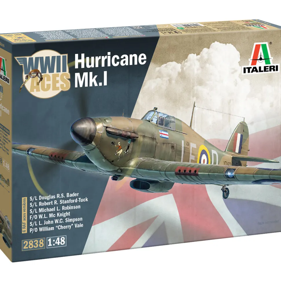 Hurricane Mk.1 1/48 Kit Italeri (2838) 1:48 scale Plastic by Italeri