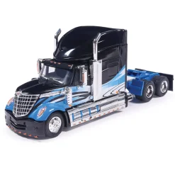 2010 International Lonestar - Black And Blue 1:64 Scale Diecast Model Truck by IXO Models