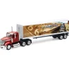 International Lonestar Route 66 Tractor Trailer 1:43 Scale Diecast Model Truck by New-Ray Toys