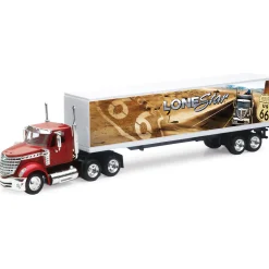 International Lonestar Route 66 Tractor Trailer 1:43 Scale Diecast Model Truck by New-Ray Toys