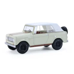 1967 International Scout 800 Sportop - Cream & Brown 1:64 Scale Diecast Model Truck by Greenlight