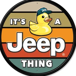 It's a Jeep Thing Metal Sign Desperate Enterprises (2961) by Desperate Enterprises